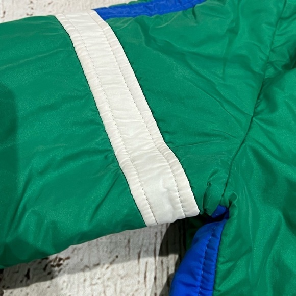 Vintage 1980s Number #1 Ski Skiing Snowboarding Women's Zip Up Jacket - Picture 6 of 10